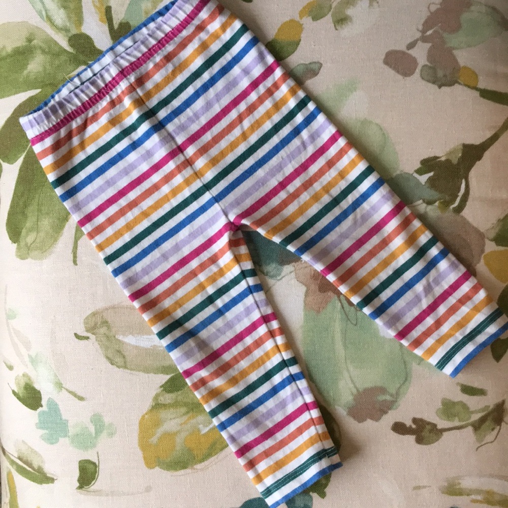 Hanna Andersson Leggings in Rainbow Stripe, 70 cm